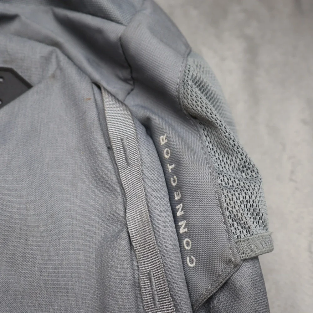 North Face Backpack Men OS‎ Grey Connector Travel Outdoor Commuter Daypack LOGO